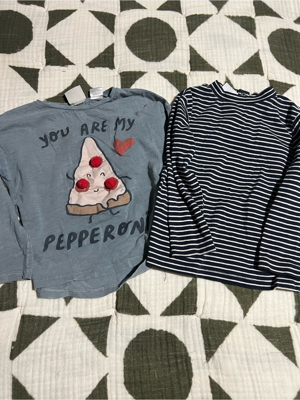 Zara Gender Neutral Long Sleeve Shorts 18-24 Mo